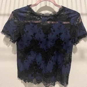 Adorable lace shirt